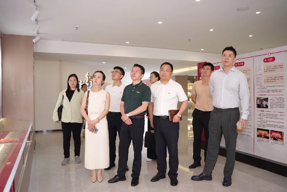 江西柴桑律师事务所一行到南芳所参观交流