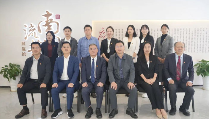 上海锦天城（深圳）律师事务所一行到南芳所参观交流