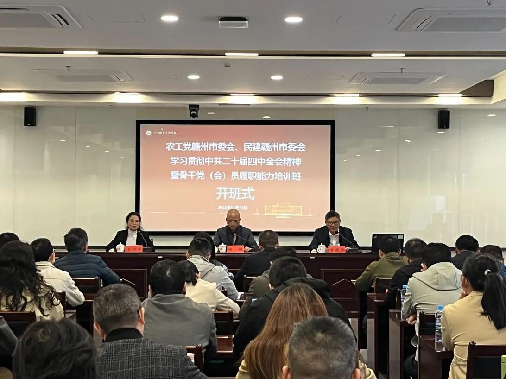 提升政治素养，强化履职能力——农工党南芳法律支部党员刘玮、李敏金参加学习贯彻中共二十届四中全会精神暨骨干党（会）员履职能力培训班